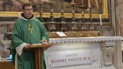 2026.07.02 O. Siedlecki przewodniczący czwartkowej Mszy św.