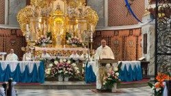 Jubileusz koronacji figury Matki Bożej w Bardzie. Fot. Maciej Sergel