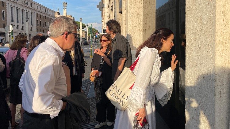 Inaugurazione dell'allestimento di Pan Daijing allo spazio "Conciliazione 5" a Roma