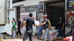 Гуманітарная дапамога “Caritas” у Венесуэле. Ілюстрацыйнае фота