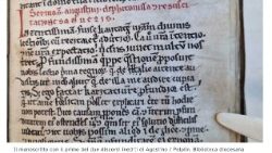 Una imagen de uno de los documentos inéditos hallados - Biblioteca de la Diócesis de Pelplin