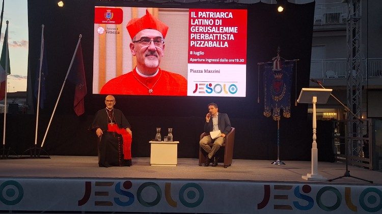 Kardinal Pizzaballa med srečanjem v Jesolu