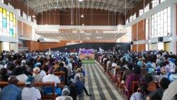 Missa das Exéquias pelo Padre Manuel Machate Chingarara, na Paróquia do Sagrado Coração de Jesus Macúti