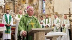 Nadbiskup Mate Uzinić predvodio misno slavlje u Lovranu povodom početka Mediteranskih teoloških susreta (Foto: Ured za medije Riječke nadbiskupije)