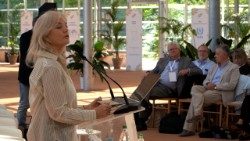 Beim Treffen der Nobelpreisträger in Castel Gandolfo