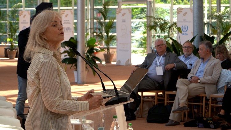 Beim Treffen der Nobelpreisträger in Castel Gandolfo