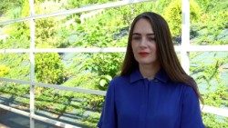 Die ukrainische Menschenrechtlerin Oleksandra Matwijtschuk