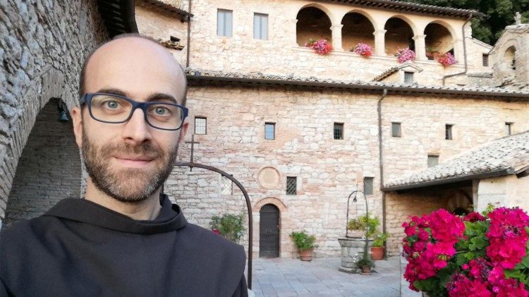 Fra Luca de Pasquale, tra i responsabili dell’evento “GO! Franciscan Youth Meeting”.