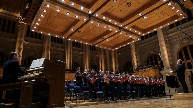 Foi o último concerto da Capela Sistina no Brasil após turnê de 15 dias (ph. OnPlay Cultural)
