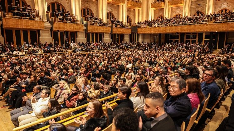 Foi o último concerto da Capela Sistina no Brasil após turnê de 15 dias (ph. OnPlay Cultural)