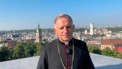 Mgr Mieczyslaw Mokrzycki archevêque de Lviv, le 17 juillet 2026.