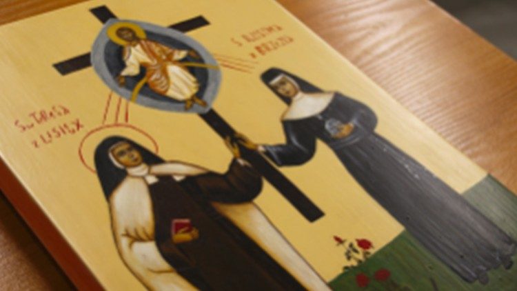 &Iacute;cone de Ir. Dulcissima e de Santa Teresa