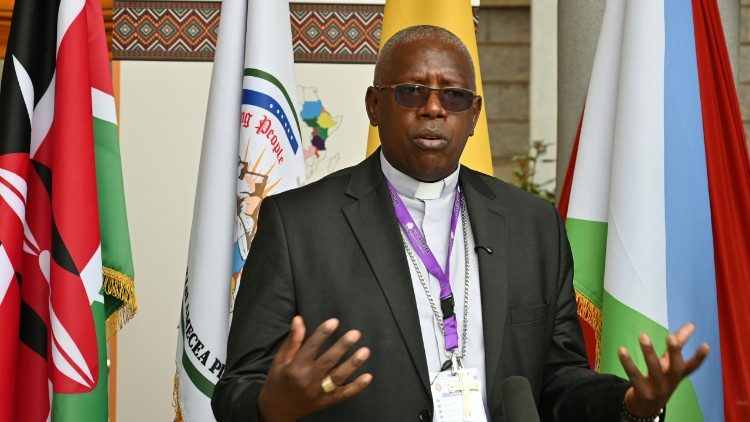 Mgr Peter Kemani, vice-président de la Commission pour la jeunesse de la Conférence des évêques catholiques du Kenya.