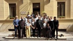 I giovani della parrocchia di San Salvatore a Gerusalemme
