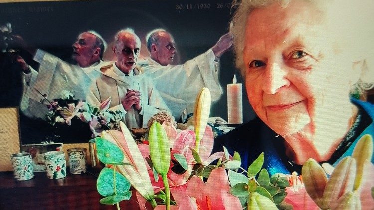 Padre Jacques Hamel e sua sorella Roseline