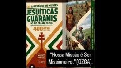 Capa do "Guia dos Vestígios das Missões Jesuíticas Guaranis no Rio Grande do Sul: 400 Anos (1626–2026)"