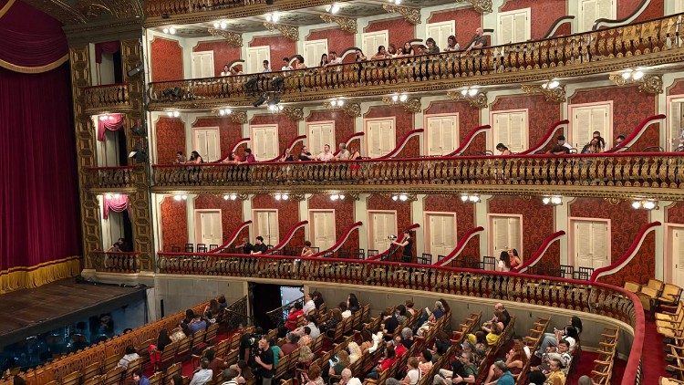 Interior do Theatro da Paz 