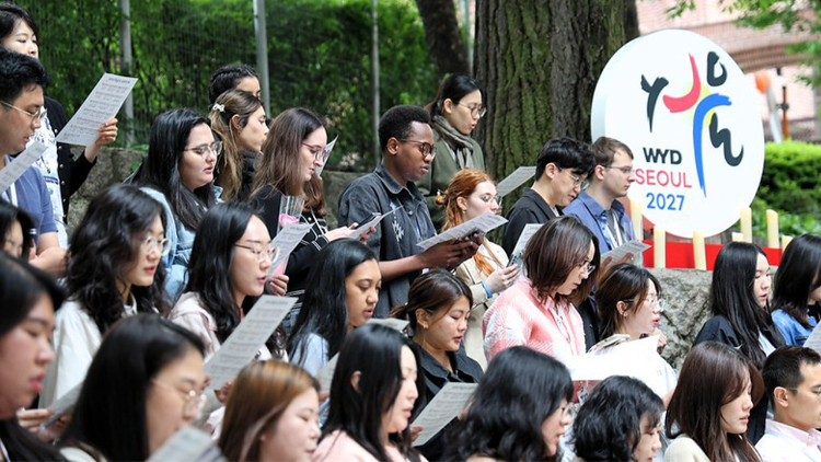 I giovani coreani si preparano alla GMG © World Youth Day Seoul 2027 Local Organizing Committee