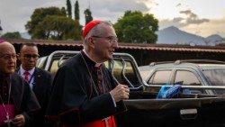 Il cardinale Parolin in Guatemala