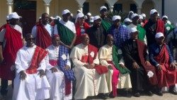 À l'ouverture du deuxième congrès  internationale des liturgistes africains à Dar es-Salam, en Tanzanie.