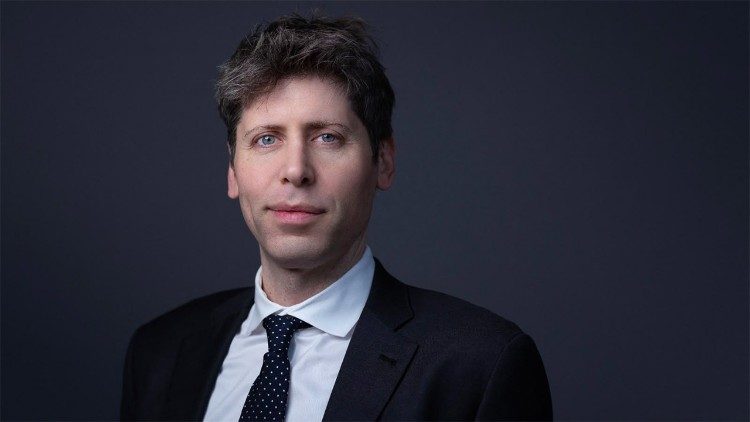 Sam Altman, imprenditore statunitense, CEO di OpenAI, una delle figure pi&ugrave; note del settore dell'IA grazie a ChatGPT