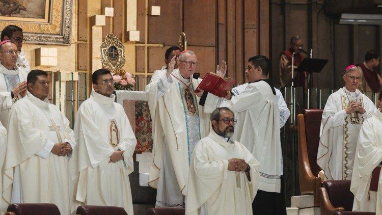 Msza św. w Bazylice Matki Bożej z Guadalupe