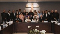 Cardinal Pietro Parolin with representatives the National Dialogue for Peace in Mexico (Foto: ©️María Langarica)