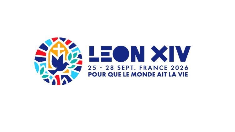 Il logo e il motto del viaggio apostolico di Leone XIV in Francia