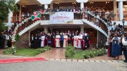 Les participants à la première Conférence continentale sur l'éducation catholique en Afrique organisée par le SCEAM