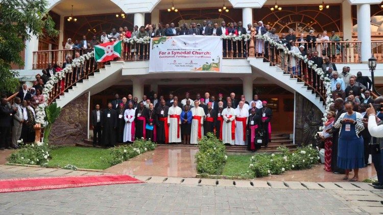 Les participants à la première Conférence continentale sur l'éducation catholique en Afrique organisée par le SCEAM