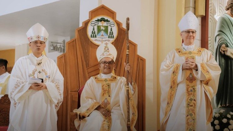 Opening of the new Diocese of calapan, Philippines