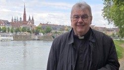 Georg Austen, Generalsekretär des Bonifatiuswerks, in Würzburg