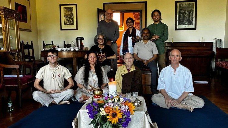 I partecipanti al ritiro spirituale del "Peace Council", svoltosi a fine maggio 2026 a San Gregorio al Celio, a Roma