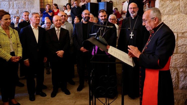 2026.08.13 Inaugurazione mostra dedicata ai 255° anniversario della Chiesa Dell'Assunta del convento di Bzommar