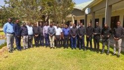 Some of the Livingstone Diocesan priests who attended the Safeguarding workshop