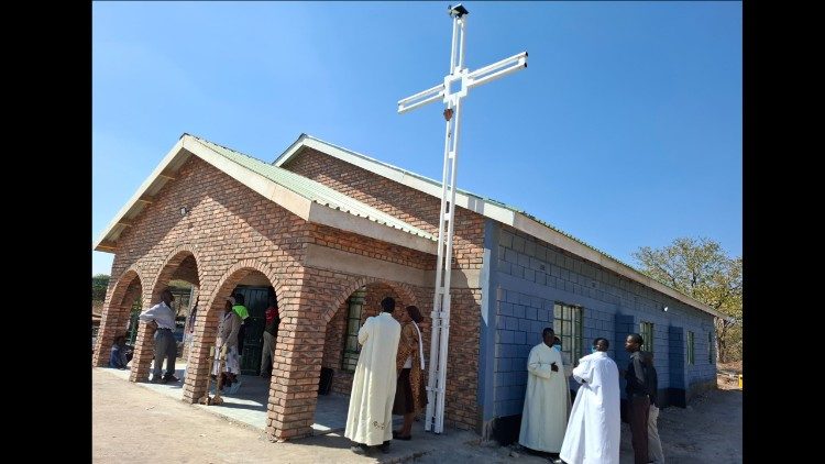 Diocese of Hwange's newly consecrated and revived Mission on the Vic Falls Road