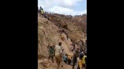 Vụ sạt lở tại mỏ vàng ở làng Zamboye, miền tây Cộng hòa Trung Phi, ngày 18/08/2026.