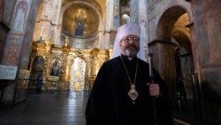 Блаженніший Святослав в соборі Святої Софії в Києві