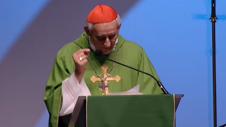 Kardynał Zuppi wskazał na kluczowe słowo: "odrodzenie", które należy powtarzać przypominając wielką katastrofę trzęsienia ziemi