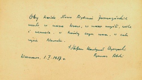 Napisane w więzieniu, wypowiedziane na Jasnej G&oacute;rze