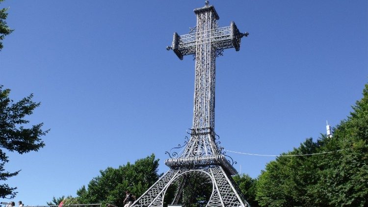 A Cruz sobre o Monte Amiata