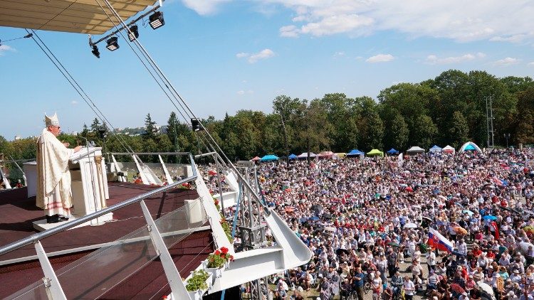 Polish pilgrims gathered at Jasna Góra as they renewed the Jasna Góra Vows of the Polish Nation (© Krzysztof Świertok / BPJG)