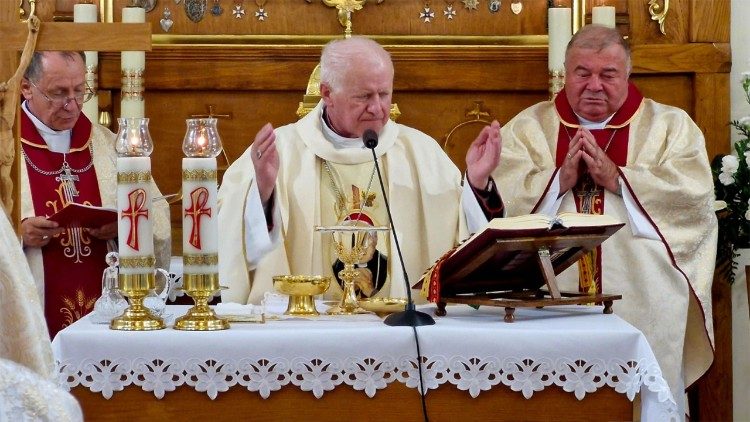 Mszy św. w Komańczy przewodniczył abp Adam Szal (&copy; Radio FARA)
