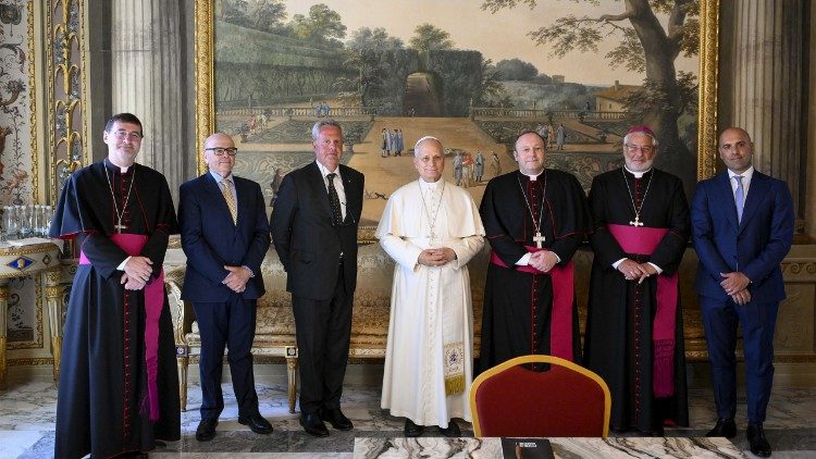 Audience du Pape avec la Commission d'orientation et de surveillance de la Fondation Casa Sollievo della Sofferenza