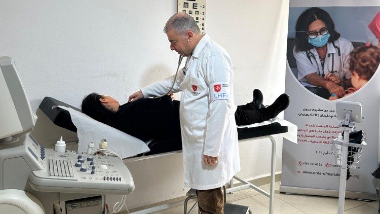Visita medica presso il centro dell'Ordine di Malta a Rmeich