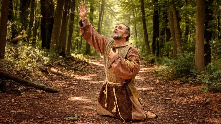 "Louvado sejas, ó meu Senhor", representação sagrada da Paixão de Cristo em Fiamenga (Foligno, Úmbria)