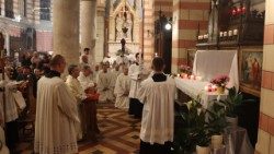 Misno slavlje večere Gospodnje u sarajevskoj katedrali Srca Isusova