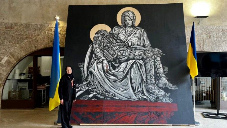 „Ukrainos Pieta“ Todi mieste Italijoje