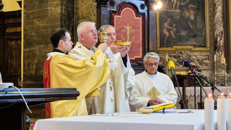 Uskrs u katedrali sv. Vida u Rijeci (Foto: Riječka nadbiskupija)