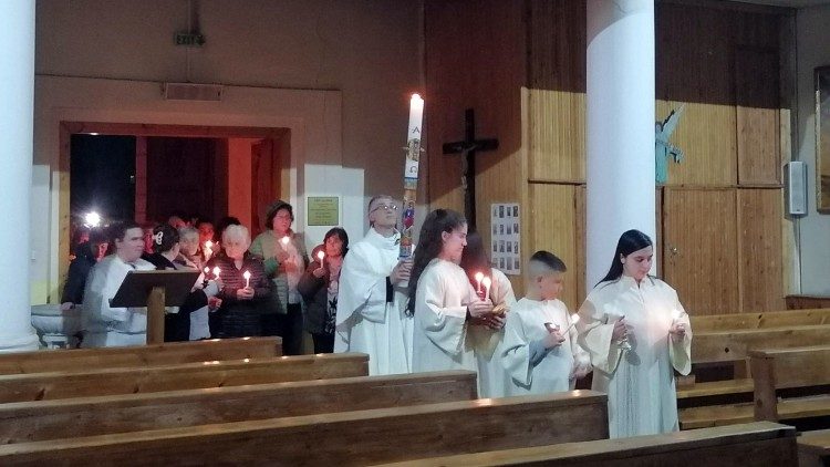 Пасхално бдение в с. Ореш